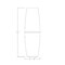 Skutchi Designs 45 in W, 144 in L, 29 in H, Engineered Wood Top, White HAR-BOT-46x143-T-XD09 - alternate 4